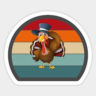 Turkey Bird Sticker